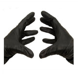 Black Nitrile/Vinyl Blend Exam Grade Disposable Gloves 20pcs/bag