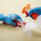 BLUE 8 Mil 12 Inch NITRILE/VINYL BLEND EASY DONNING DISPOSABLE GLOVE